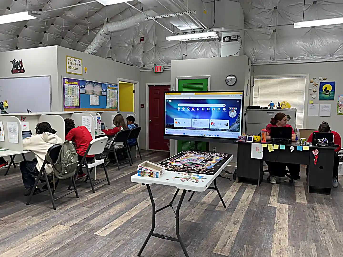 Bell technology classroom