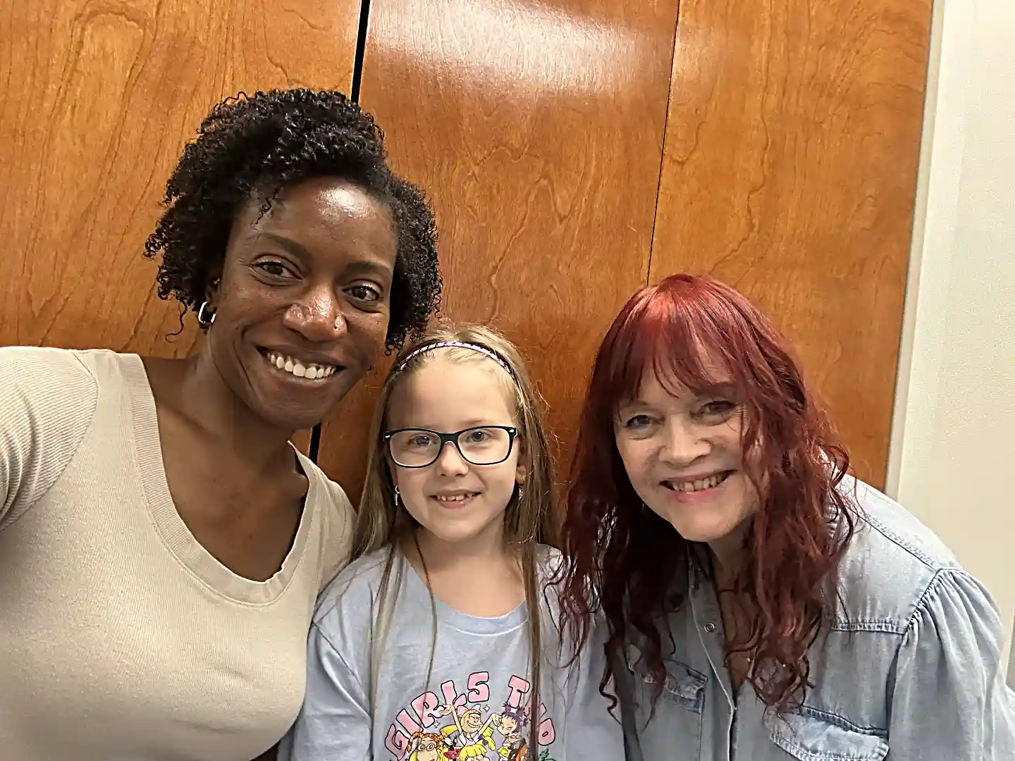 Hudson students with Ms. Niki