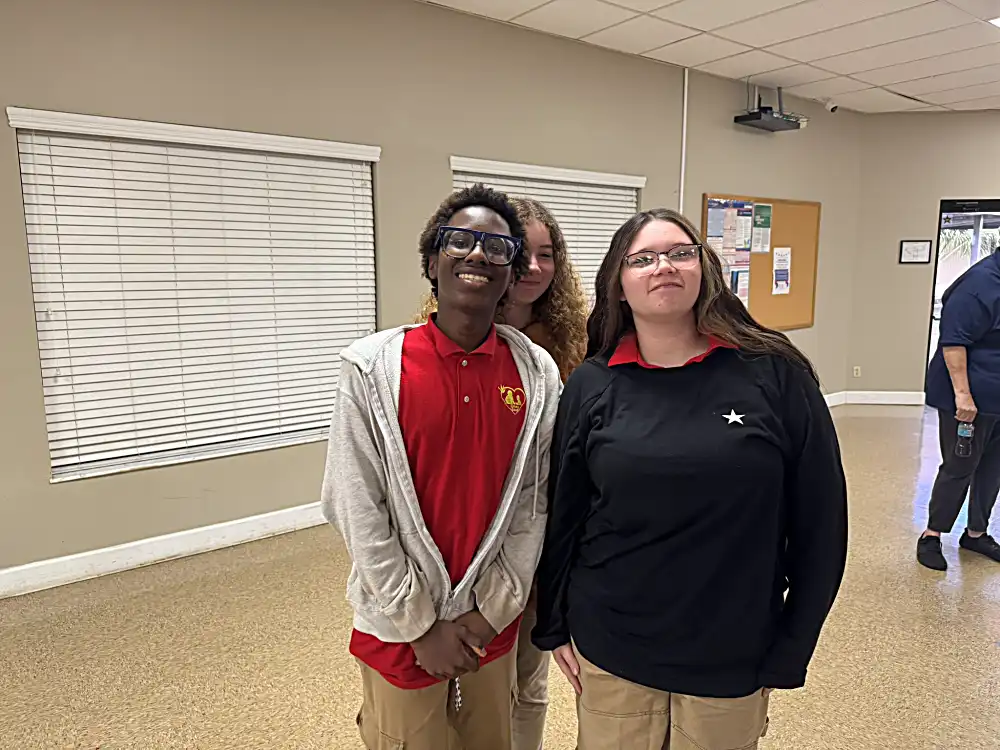 Hudson students and staff