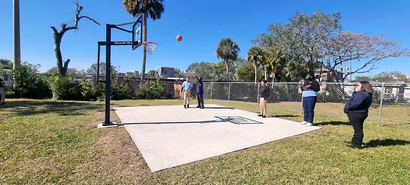 Haines City basketball court